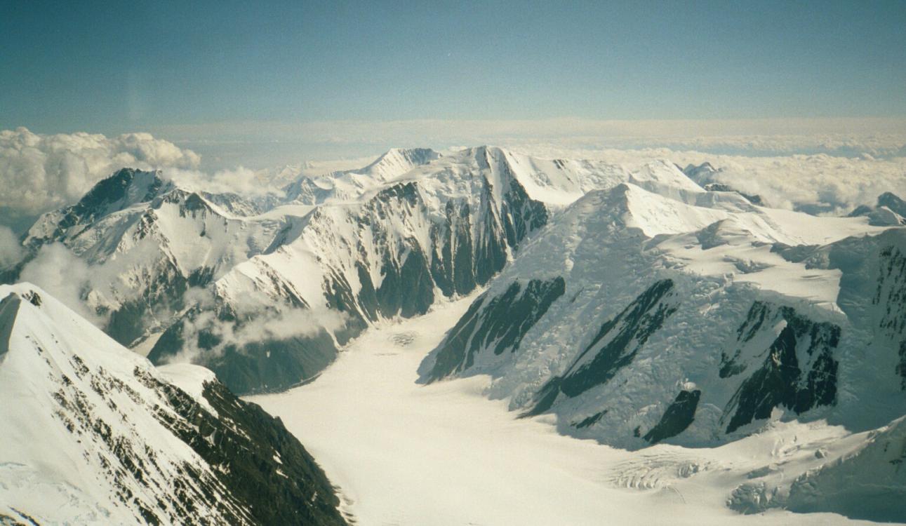 Shot from Cole & Cam's plane ride around Denali, 2002
